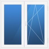 ДВУХСТВОРЧАТОЕ ОКНО